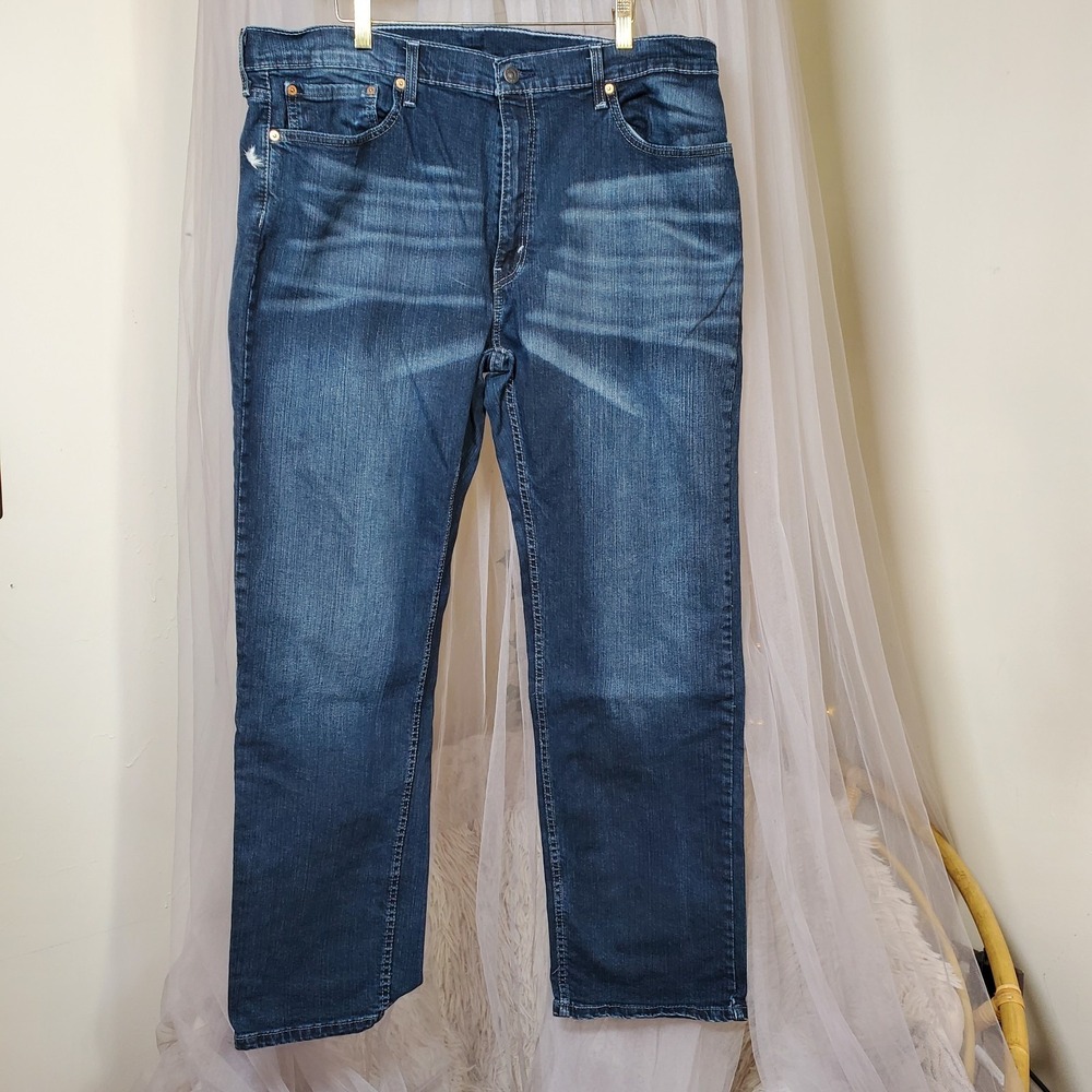 Levis Mens 559 Blue Jeans Size 38 Fits 40x31  Relaxed‎ Straight Western Workwear